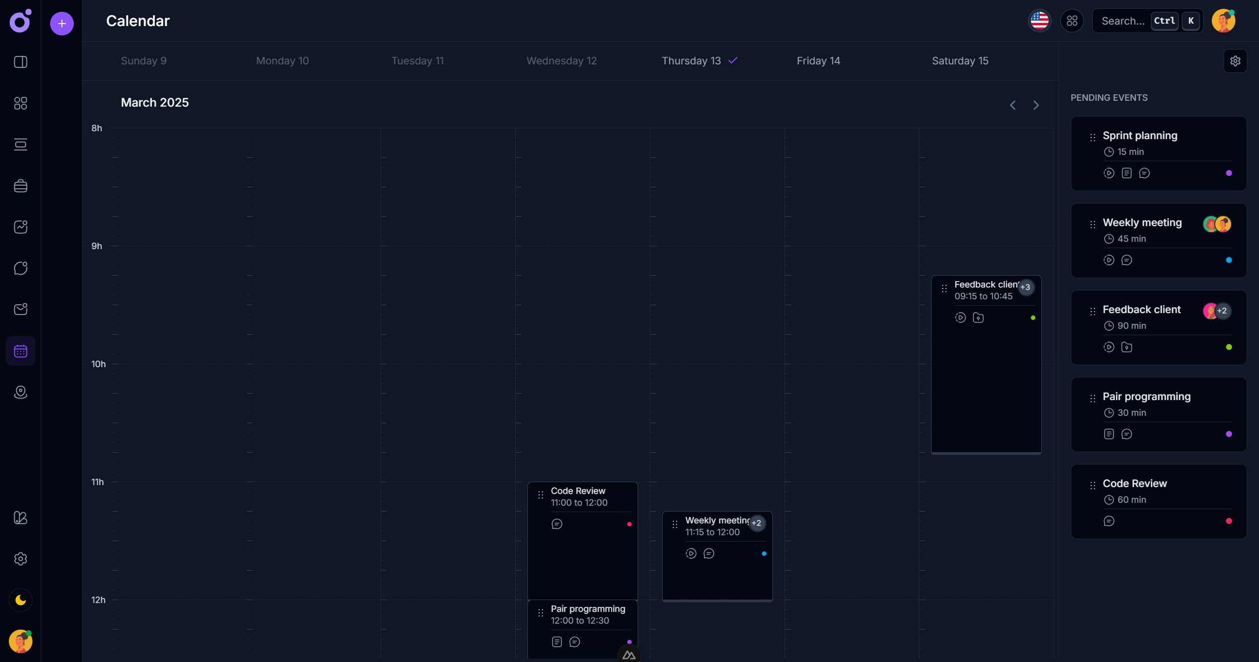 Tairo - Calendar app
