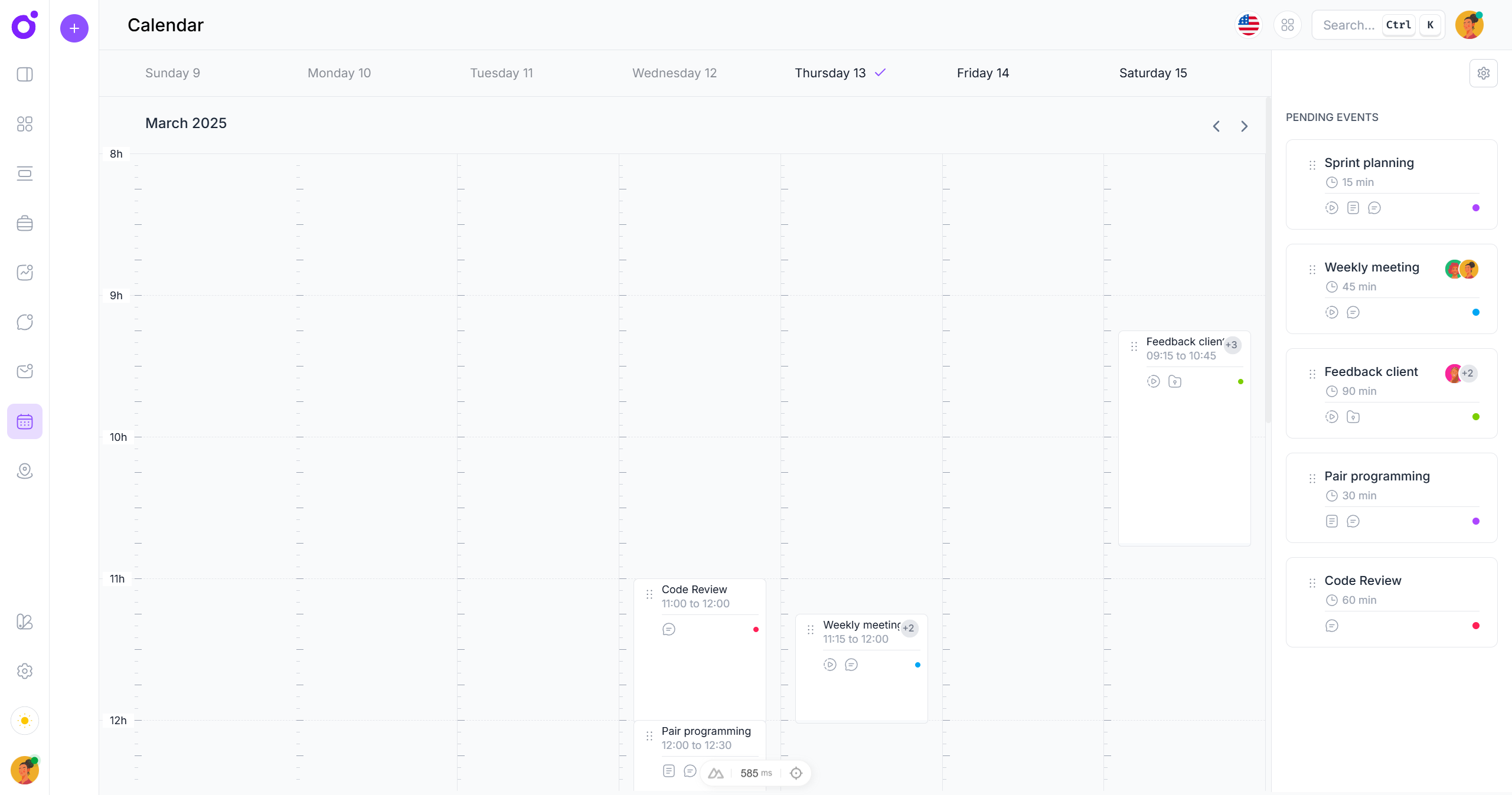 Tairo - Calendar app