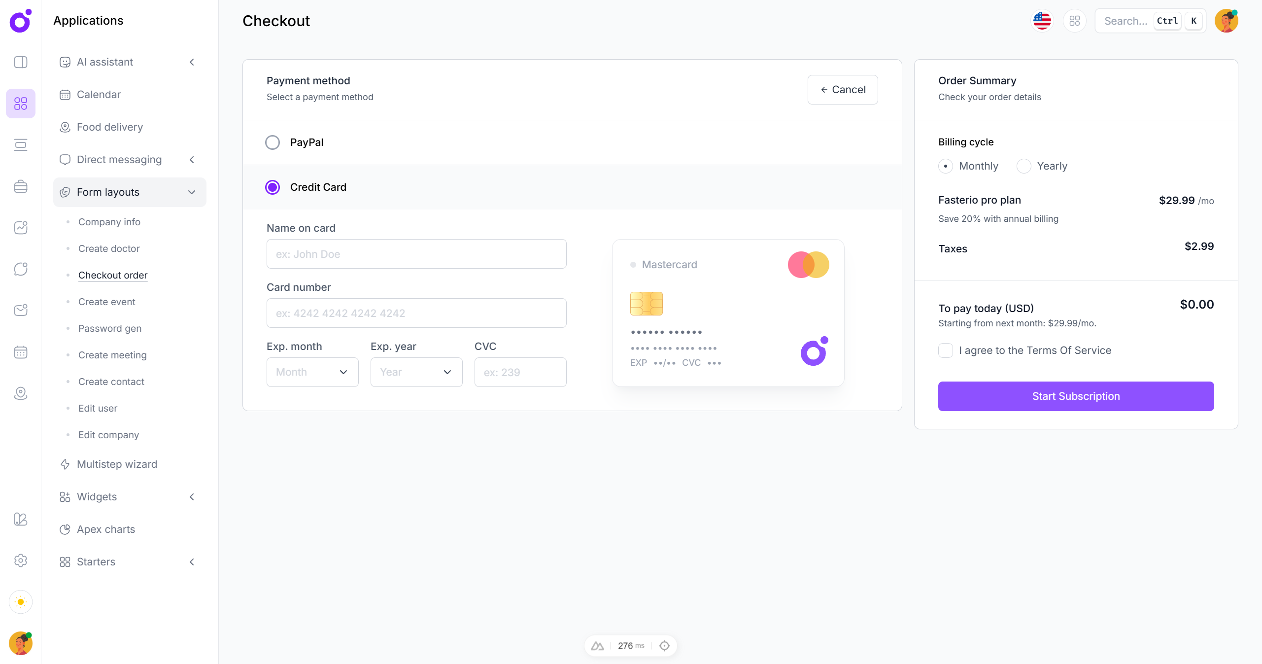 Tairo - Form layout 3