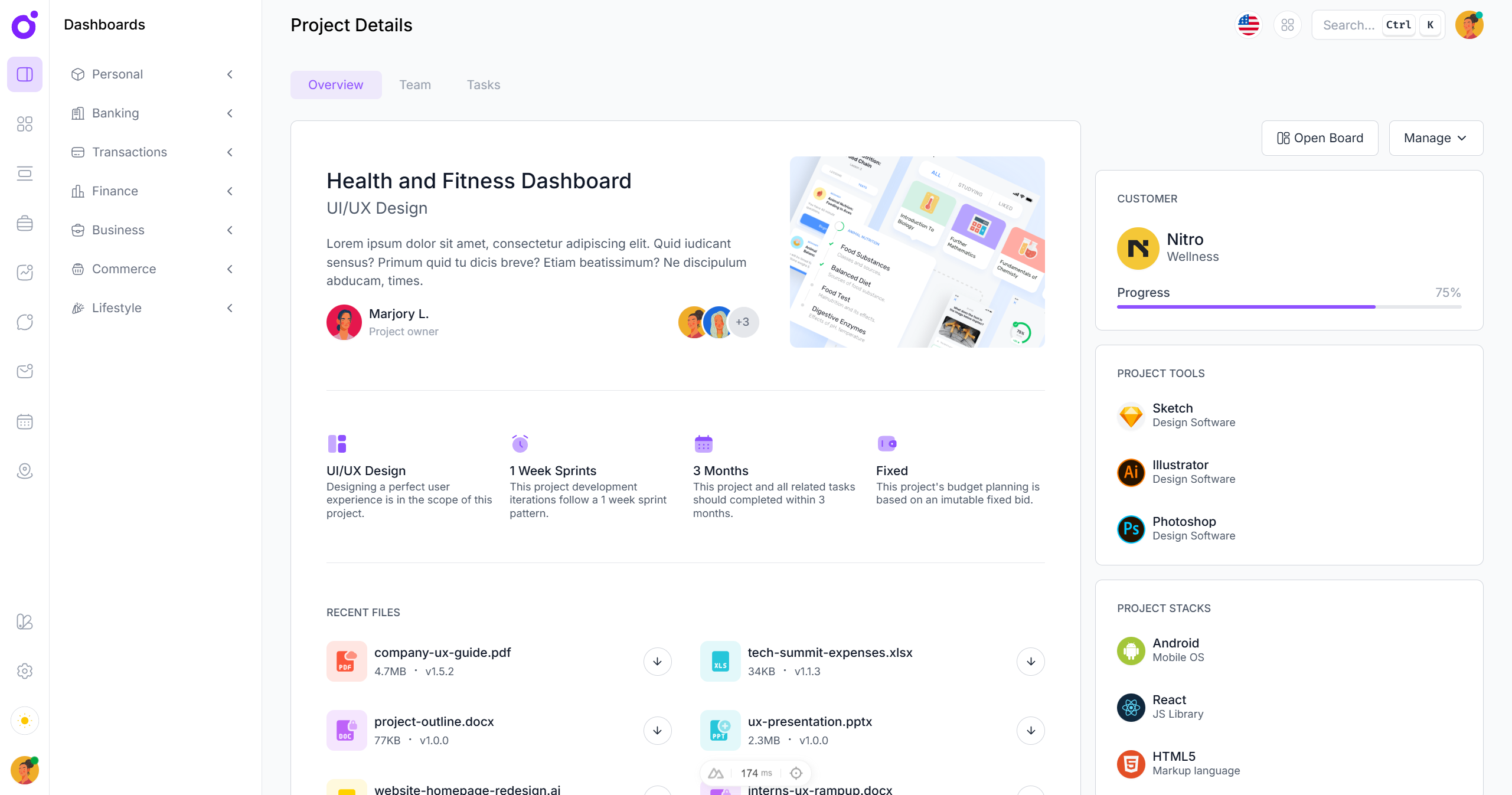 Tairo - Project details