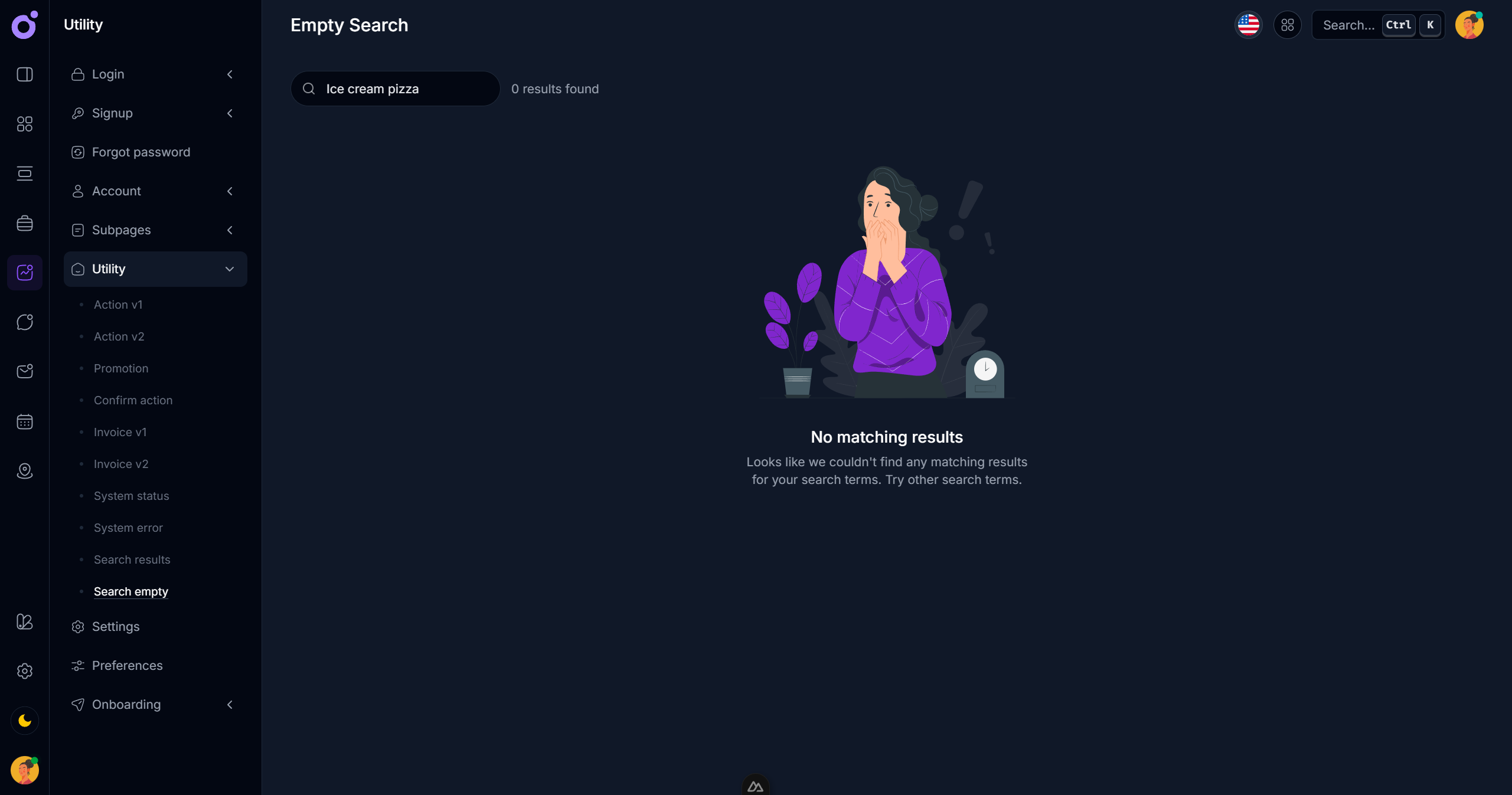 Tairo - Empty search